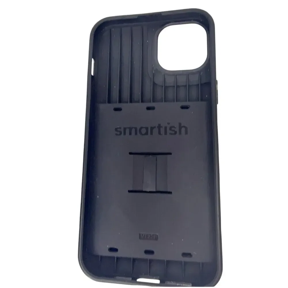 Smartish Black Wallet Phone Case Card Holder Protective Cover VT22P